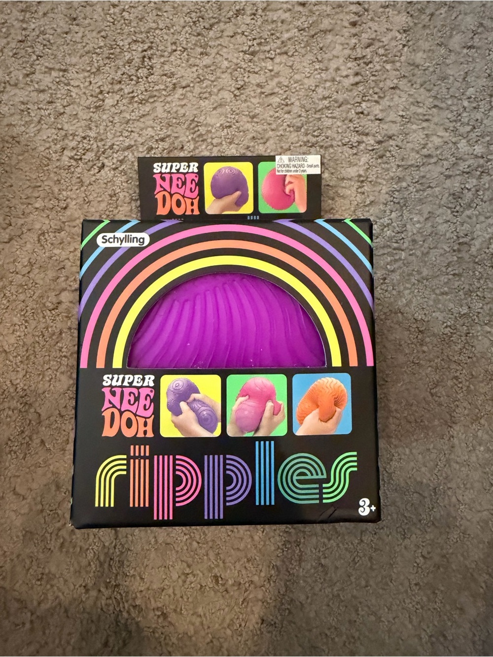 Super NeeDoh Ripples - Purple